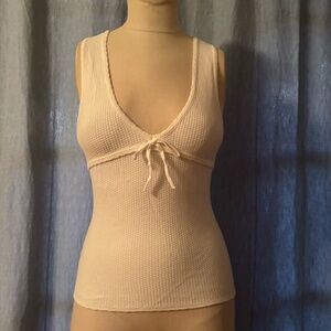 Beachy Boho tank top with bow